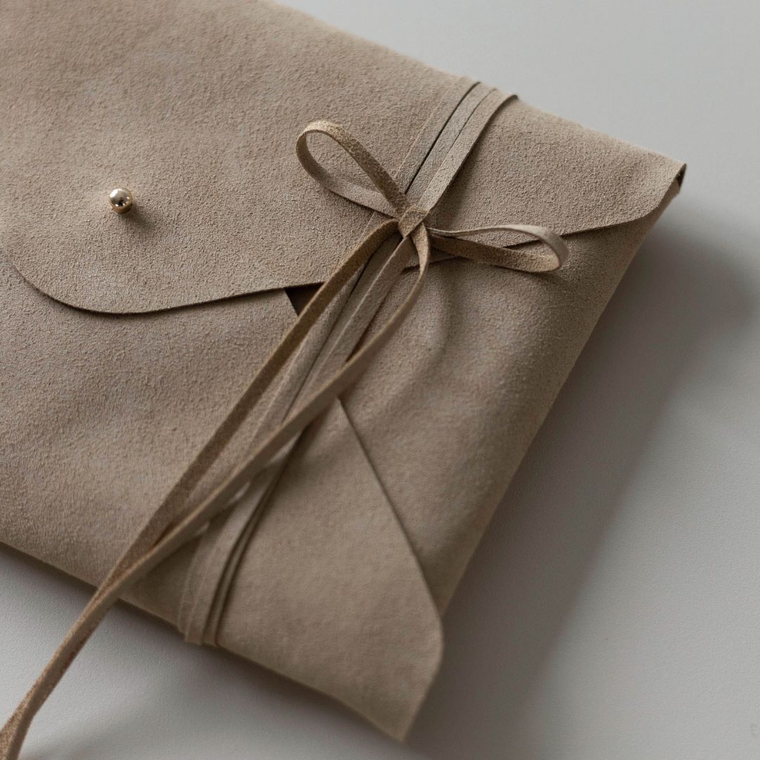 10er Set SMILA Fototasche - SAND - personalisiert